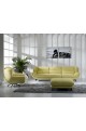 ITEM : 0947 Apple green Full top Italian Catte Leather sofa