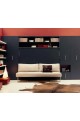 ITEM: MB0212 Murphy Panel Bed with Sofa and Side Cabinet (Full size)