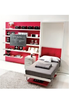 ITEM: MB0215 Murphy Panel Bed with Sofa and Wardrobe and side cabinet.(Full size)