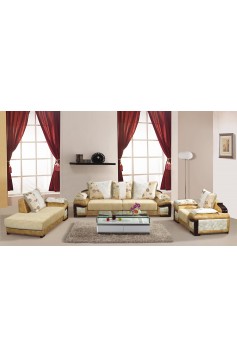 ITEM: LC8091 New Morden Design High-Class Cotton Flannel  Sectional Sofa