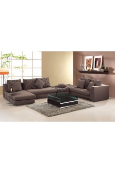 ITEM: LC6898 Contemporary Fabric Sofa Couch Sectional Set Living Room Furniture New