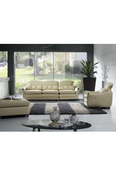 ITEM : 0939 Highly stylish Italian Full Top Grain Leather Sofa